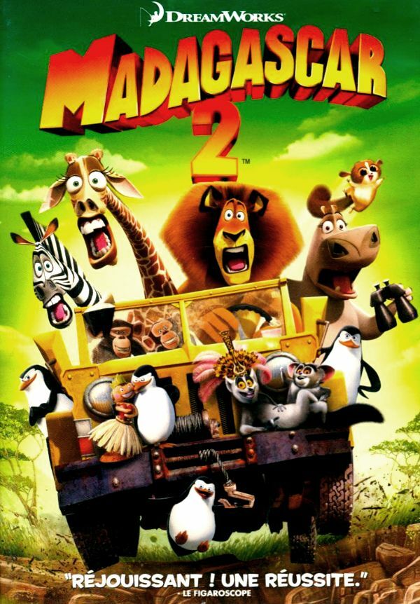 Madagascar 2 - Tom McGrath, Eric Darnell - DVD