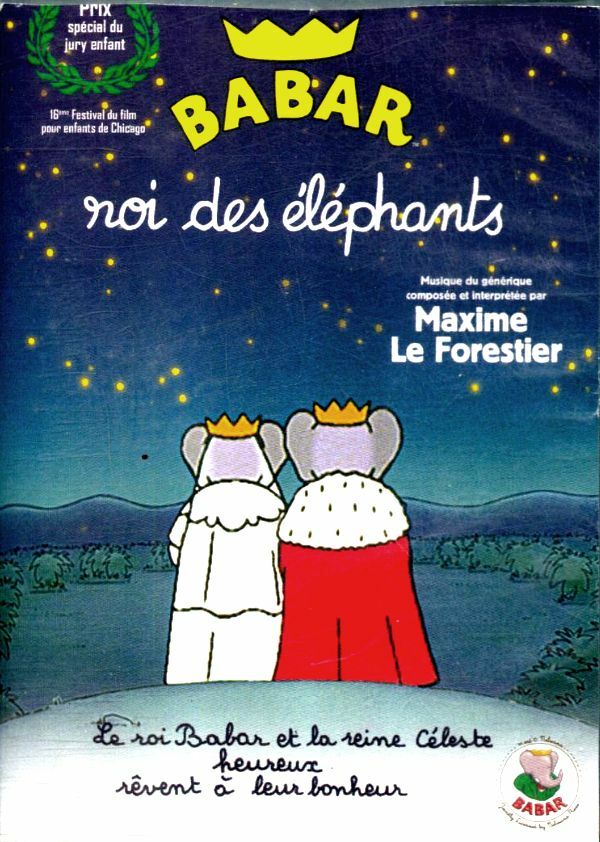 Babar Roi des éléphants - Raymond Jafelice - DVD