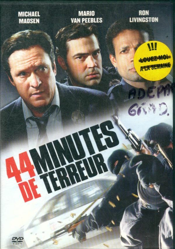 44 minutes de terreur - Yves Simoneau - DVD