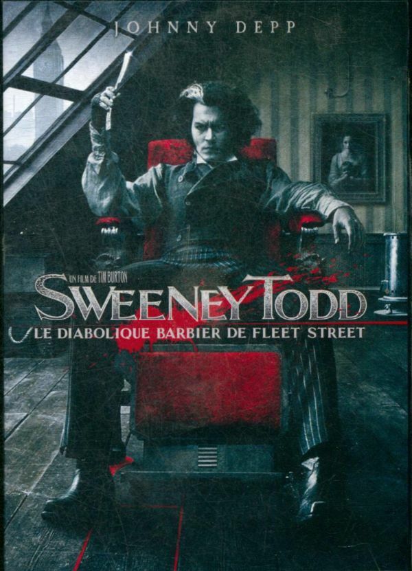 Sweeney Todd - Tim Burton - DVD