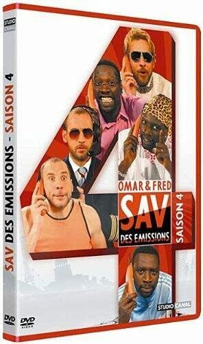 Omar et Fred : SAV des émissions, saison 4 - Bernard Laurent, Denis Thybaud, Christophe Campos, Nath Dumont, Bruno Piney, Stéphane Leriche, Olivier Abid - DVD