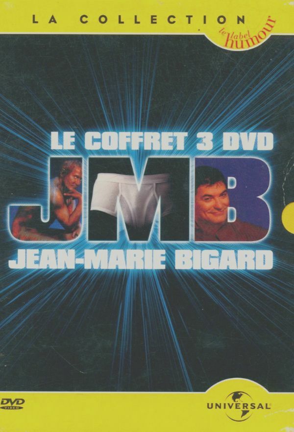 Coffret Jean-Marie Bigard 3 DVD : 100% Tout neuf / Au Palais des Glaces / Bigard met le paquet - Gilbert Namiand, Jean-Louis Cap - DVD