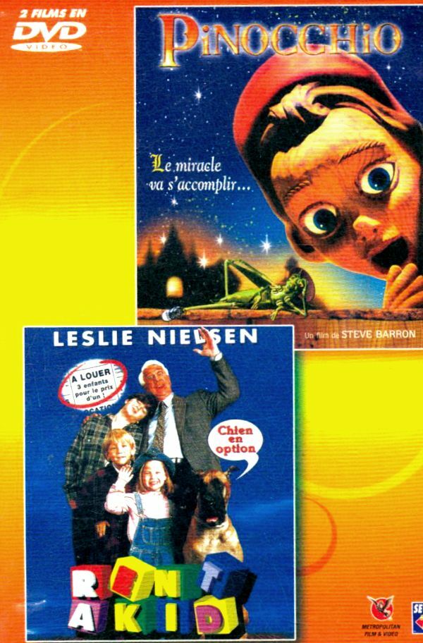 Pinocchio + Rent-a-Kid - Steve Barron, Fred Gerber - DVD