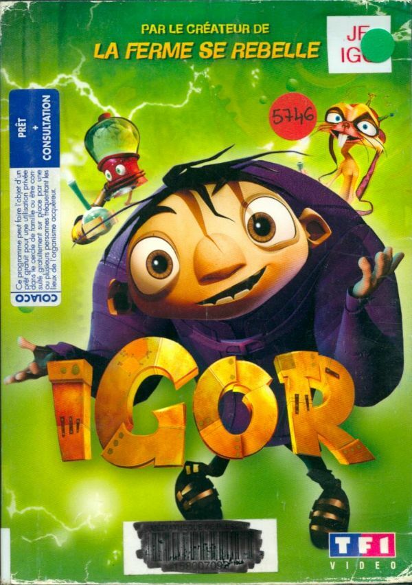 Igor - Inconnu - DVD