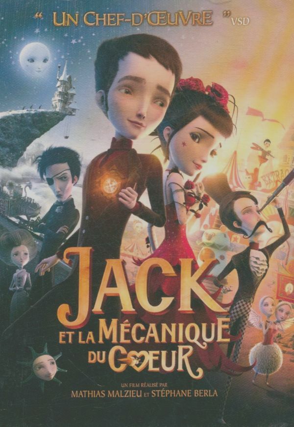 Jack et la mécanique du Coeur - Stéphane Berla, Mathias Malzieu - DVD