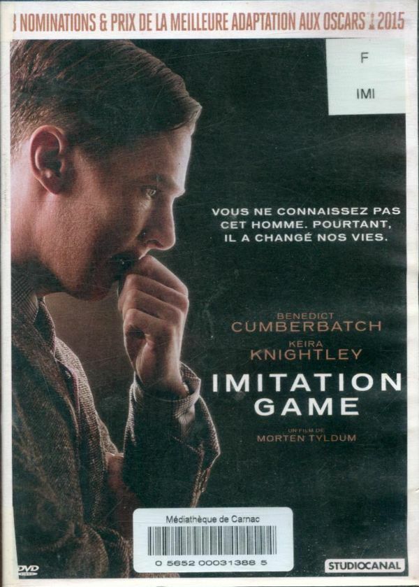 Imitation Game - Morten Tyldum - DVD