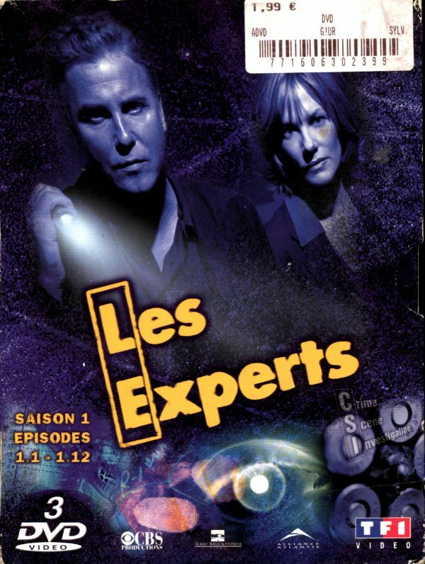 Les Experts saison 1, Partie 1 -Episodes 1 à 12 - Édition 3 DVD - Danny Cannon, Jefery Lewis, Lou Antonio, Michael Watkins, Michael Chapiro - DVD