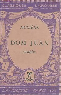 Dom Juan - Molière - Livre