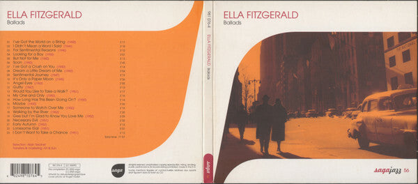 Ella Fitzgerald - Ballads - Ella Fitzgerald - CD