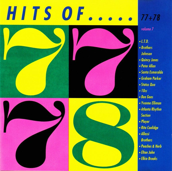 Various - Hits Of..... 77 + 78 - Various - CD