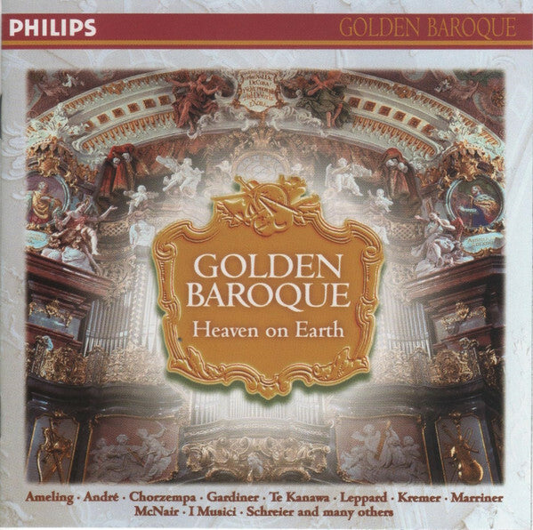 Charles Avison, Domenico Scarlatti, Johann Sebastian Bach, Johann Pachelbel, Georg Friedrich Händel, Antonio Vivaldi, Jean-Joseph Mouret, Jean-Philippe Rameau, Tomaso Albinoni - Golden Baroque - Charles Avison, Domenico Scarlatti, Johann Sebastian Bach, Johann Pachelbel, Georg Friedrich Händel, Antonio Vivaldi, Jean-Joseph Mouret, Jean-Philippe Rameau, Tomaso Albinoni - CD