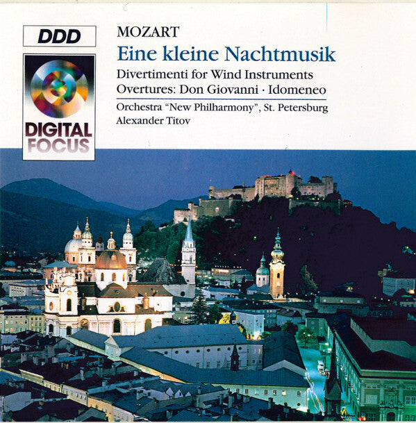 Mozart* / Orchestra New Philharmony, St. Petersburg - Eine Kleine Nacthmusik / Divertimenti For Wind Instruments / Overtures: Don Giovanni - Idomeneo - Mozart, Orchestra New Philharmony, St. Petersburg - CD