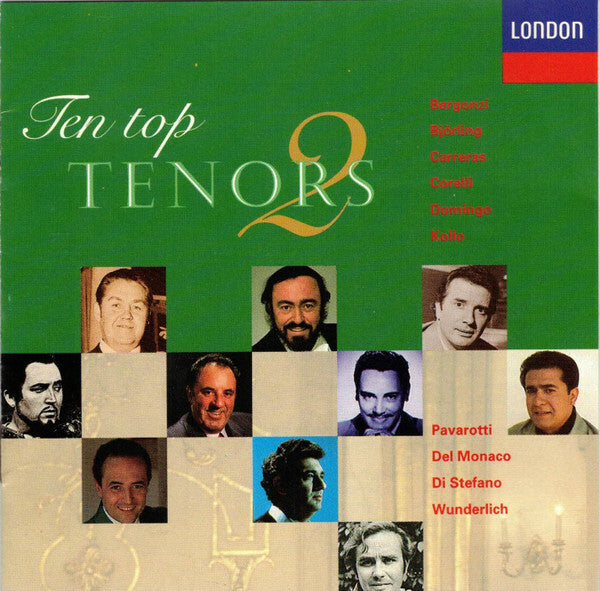 Ten Top Tenors 2 - Collectif - CD