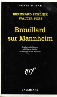 Brouillard sur Mannheim - Walter Popp, Bernhard Schlink - Livre