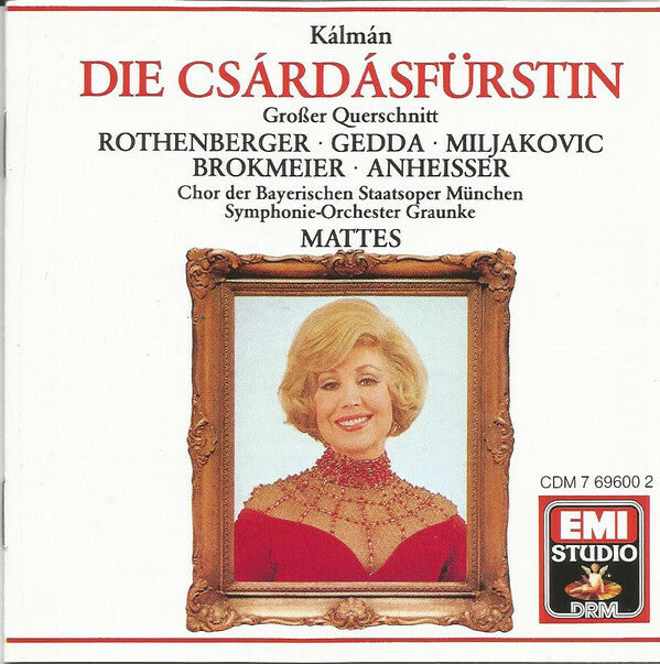 Emmerich Kálmán - Die Csárdásfürstin - Emmerich Kálmán - CD