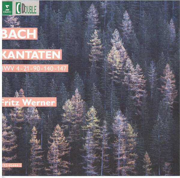 Bach* - Fritz Werner - Kantaten - BWV 4-21-90-140-147 - - CD