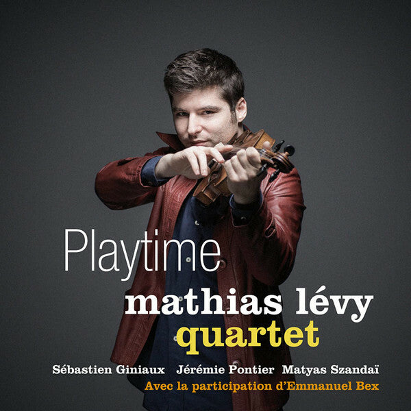 Mathias Lévy Quartet - Playtime - Mathias Lévy Quartet - CD