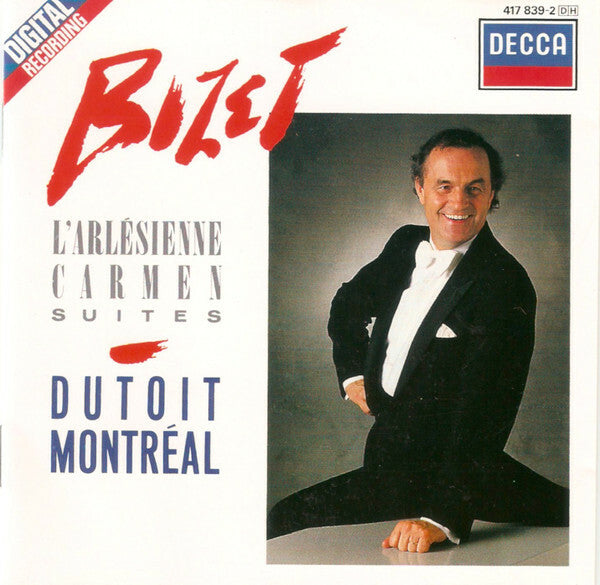 Bizet - Dutoit, montreal - L'arlésienne & carmen suites - Bizet - CD
