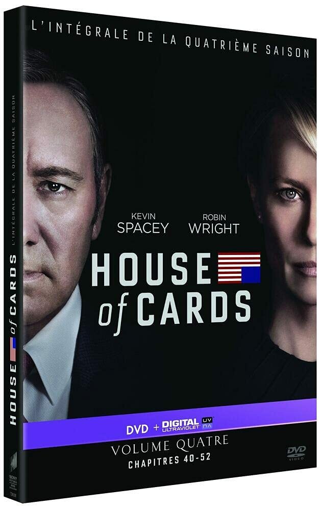 House Of Cards Saison 4 - Robin Wright, Tucker Gates, Tom Shankland, Kari Skogland, Alex Graves, Jakob Verbruggen - DVD