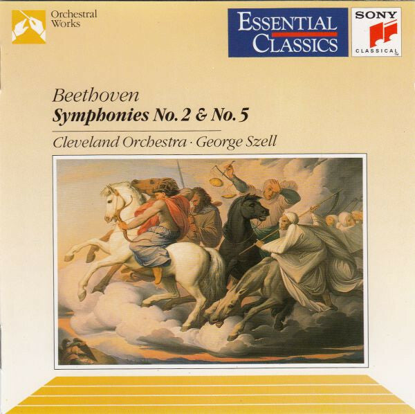 Beethoven : Cleveland orchestra · george szell - symphonies no. 2 & no. 5 - Beethoven, George Szell - CD