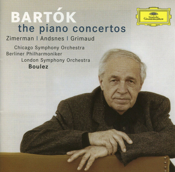 Bartók / Zimerman / Andsnes / Grimaud / Boulez / Chicago Symphony Orchestra / Berliner Philharmoniker / London Symphony Orchestra* - The Piano Concertos - London Symphony Orchestra, Berliner Philharmoniker, Chicago Symphony Orchestra, Bartók, Zimerman, Andsnes, Grimaud, Boulez - CD