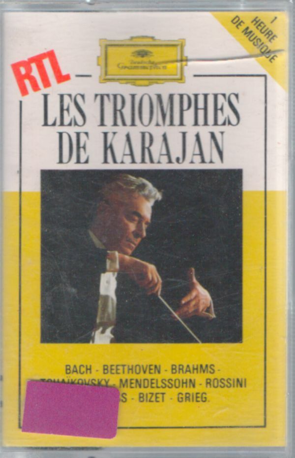 Herbert von Karajan, Berliner Philharmoniker - Les triomphes de Karajan - Herbert Von Karajan, Berliner Philharmoniker - Cassette