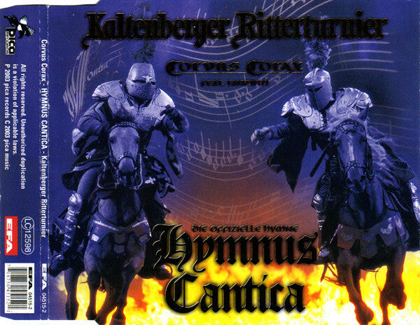 Corvus Corax Feat. Tanzwut - Hymnus cantica - Kaltenberger ritterturnier - Corvus Corax Feat. Tanzwut - CD