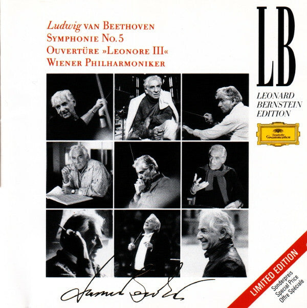 Ludwig Van Beethoven, Wiener Philharmoniker, Leonard Bernstein - Symphonie nr. 5, ouvertüre »leonore iii« - Leonard Bernstein, Ludwig Van Beethoven, Wiener Philharmoniker - CD