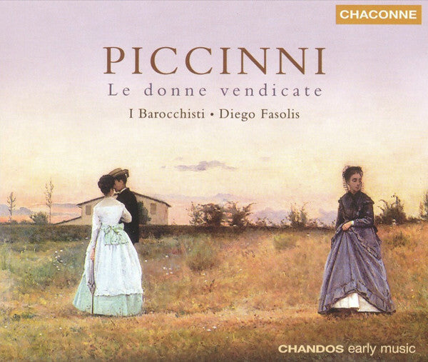 Niccolò Piccinni, Vincenzo Di Donato, Giuliana Castellani, Mauro Buda, Silvia Pozzer, I Barocchisti, Duilio Galfetti*, Diego Fasolis - Le Donne Vendicate - I Barocchisti, Diego Fasolis, Niccolò Piccinni, Vincenzo Di Donato, Giuliana Castellani, Mauro Buda, Silvia Pozzer, Duilio Galfetti - CD