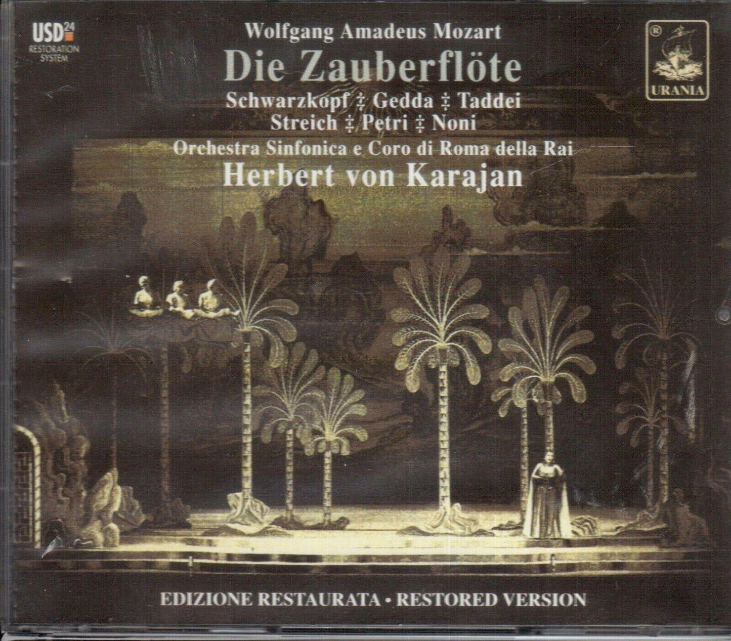La Flûte Enchantée - Various, Schwartzkopf, Gedda, Taddei, Noni, - CD