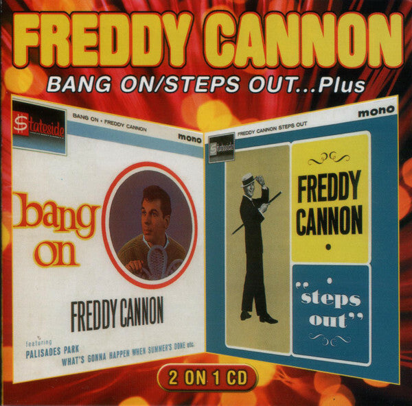 Freddy Cannon - Bang On / Steps Out...plus - Freddy Cannon - CD