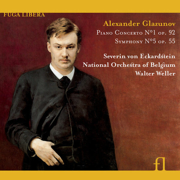 Alexander Glazunov, Severin von Eckardstein, National Orchestra Of Belgium*, Walter Weller - Piano Concerto No.1 Op. 92 - Symphony No. 5 Op. 55 - Alexander Glazunov, Severin von Eckardstein, National Orchestra Of Belgium, Walter Weller - CD