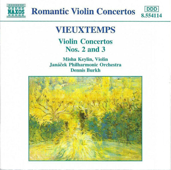 Vieuxtemps* ? Misha Keylin, Janá?ek Philharmonic Orchestra*, Dennis Burkh - Violin Concertos Nos. 2 And 3 - Vieuxtemps ? Misha Keylin, Janá?ek Philharmonic Orchestra, Dennis Burkh - CD