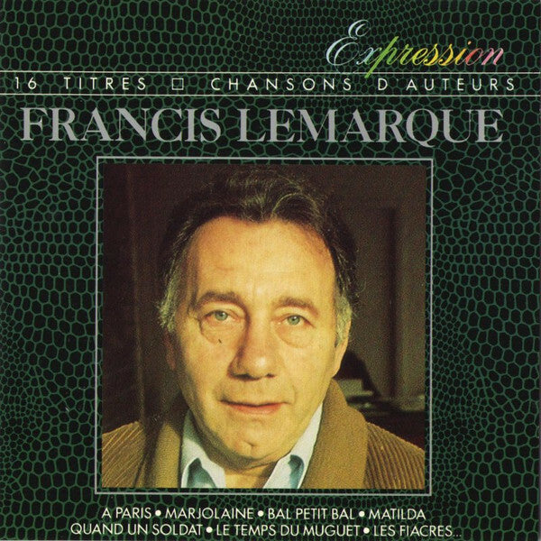 Francis Lemarque - Francis Lemarque - Francis Lemarque - CD