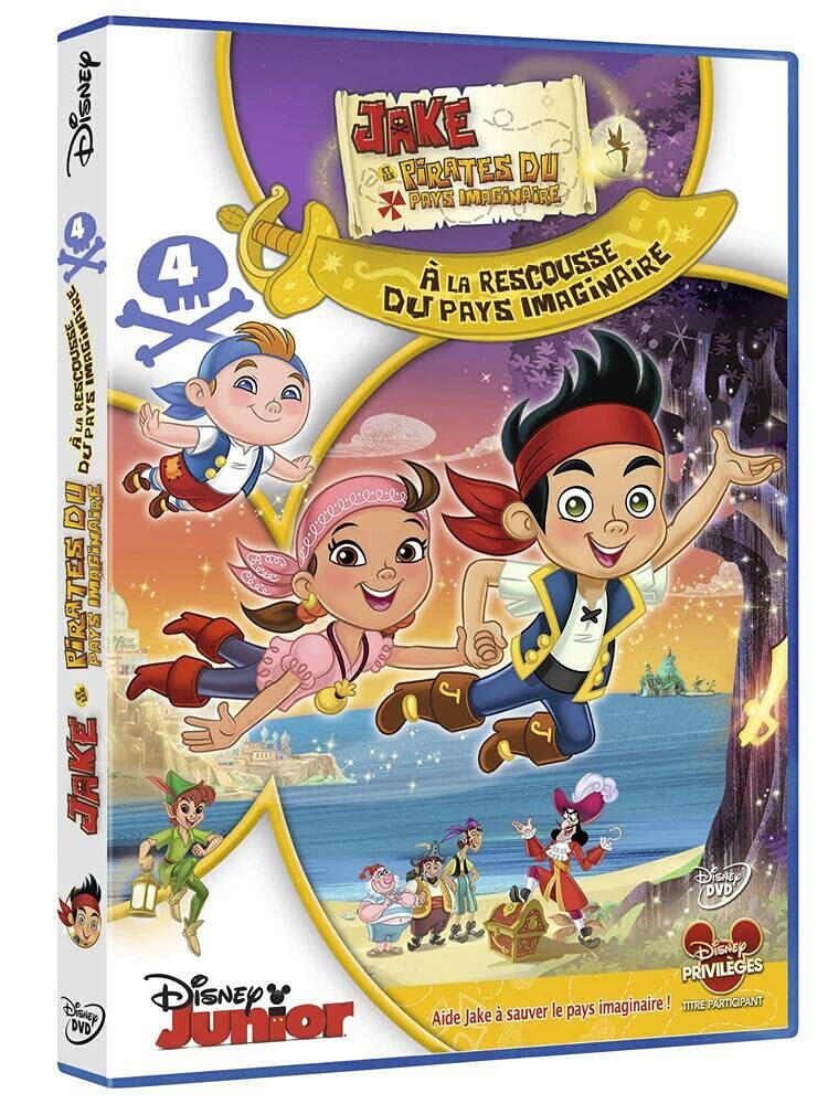 Jake et Les Pirates Imaginaire vol 4 : À la rescousse du pays imaginaire - Réalisateur Inconnu - DVD