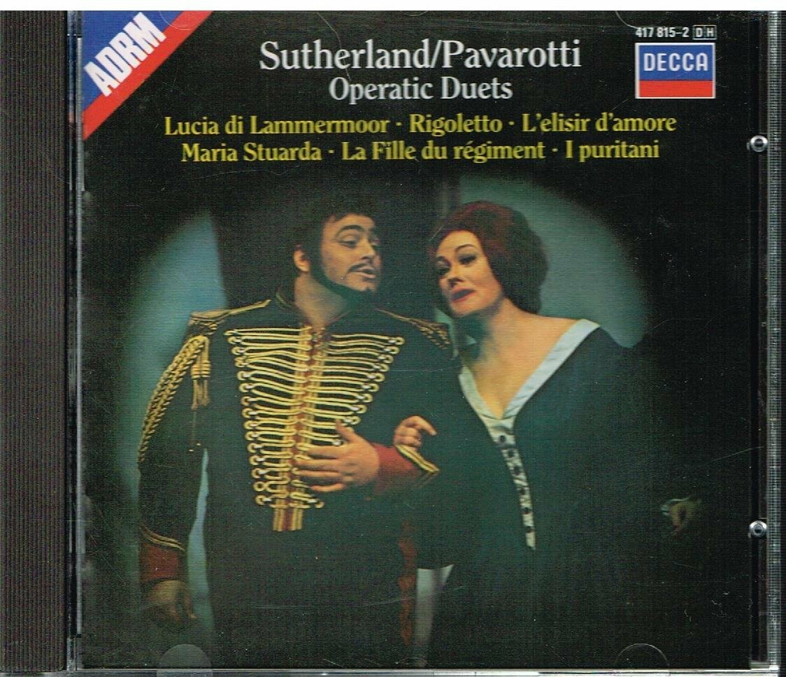 Operatic Duets - Pavarotti, Sutherland - CD