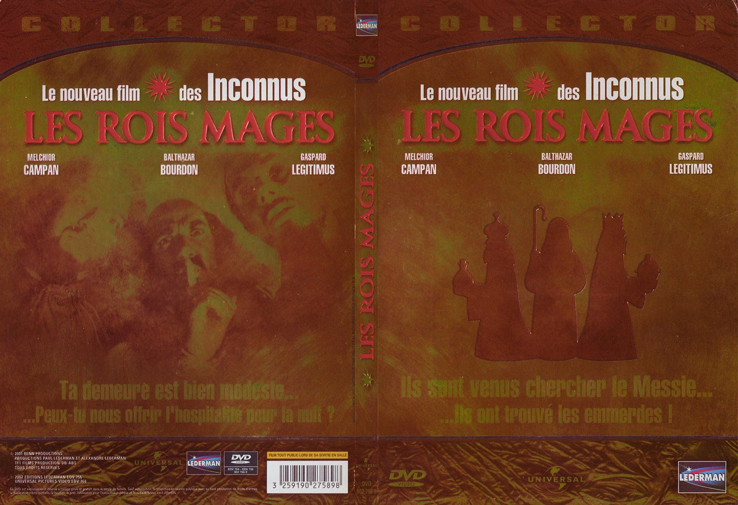 Les Rois mages - Didier Bourdon, Bernard Campan - DVD