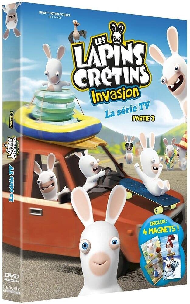 Les Lapins crétins: Invasion, Partie 3 (Edition limitée) (Édition limitée DVD + magnets) (Édition limitée DVD + magnets) - Fabien Ouvrard, Stéphane Mit, Franz Kirchner, Philippe Riche - DVD