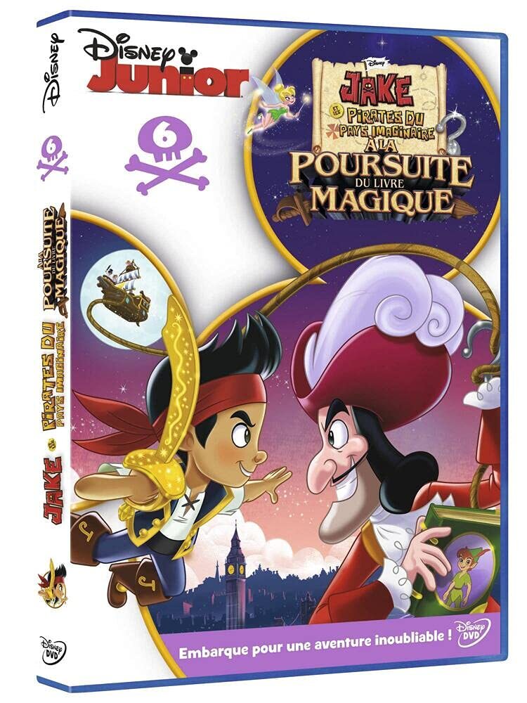 Jake et Les Pirates du Pays Imaginaire-6-À la Poursuite du Livre Magique - Howy Parkins, Mickey Corcoran - DVD