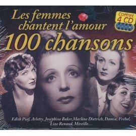 Les femmes chantent l'amour (4cd) - - CD