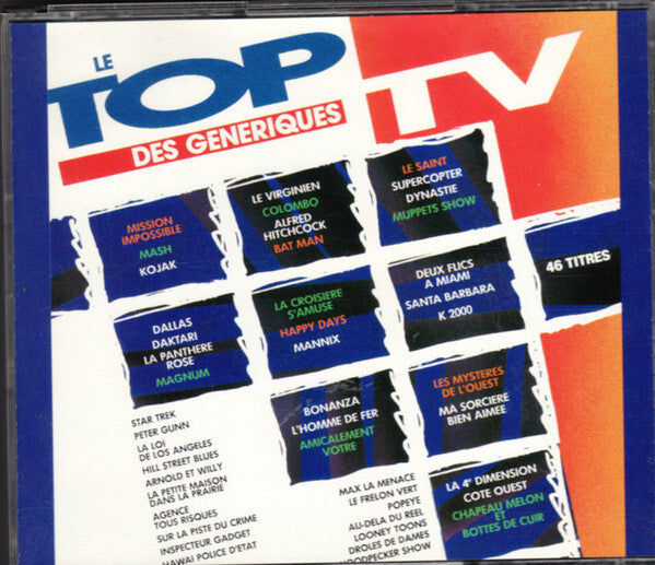 Collectif - Le Top Des Generiques Tv - Collectif - CD