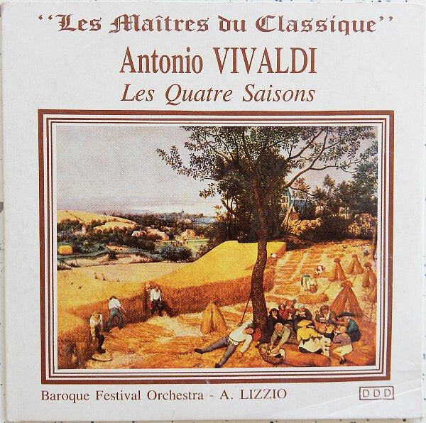 Antonio Vivaldi - Baroque Festival Orchestra, A. Lizzio* - Les Quatre Saisons - Antonio Vivaldi - CD