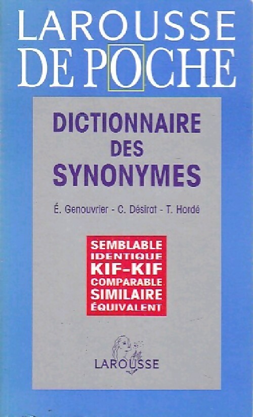 Dictionnaire des synonymes - Claude Désira - Livre