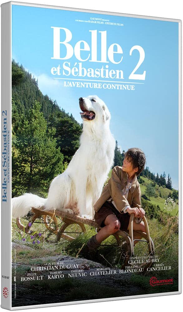 Belle et Sébastien, l'aventure continue - Christian Duguay - DVD