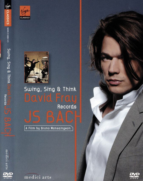 David Fray Records JS Bach* - Swing, Sing & Think : Keyboard Concertos BWV 1055, 1056, 1058 - David Fray Records JS Bach - DVD