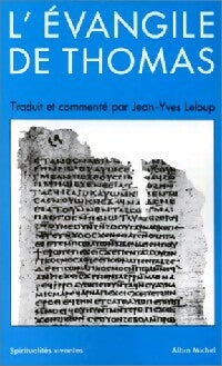 L'Evangile de Thomas - Jean-Yves Leloup - Livre