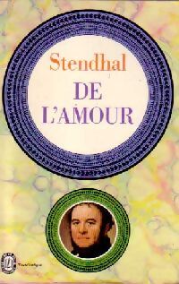 De l'amour - Stendhal - Livre