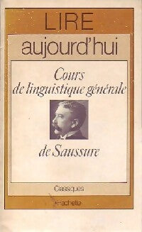 Cours de linguistique générale de Saussure - Inconnu - Livre