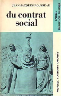 Du contrat social (extraits) - Jean - Livre