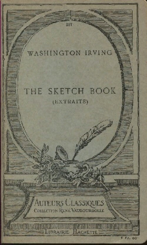 The sketch book (Extraits) - Washington Irving - Livre